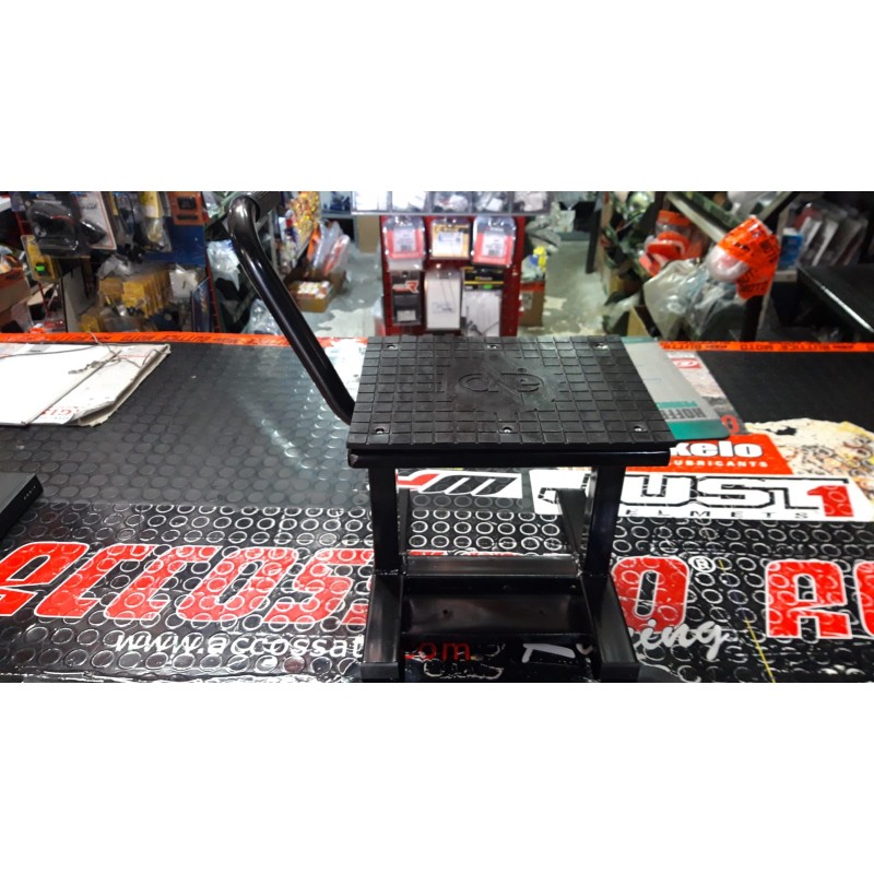 Carrello Sposta Moto Universale - Pedana Con 4 Ruote In PVC, Portata 250 Kg, Per Garage E Officina